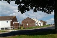 Group of retirement bungalows